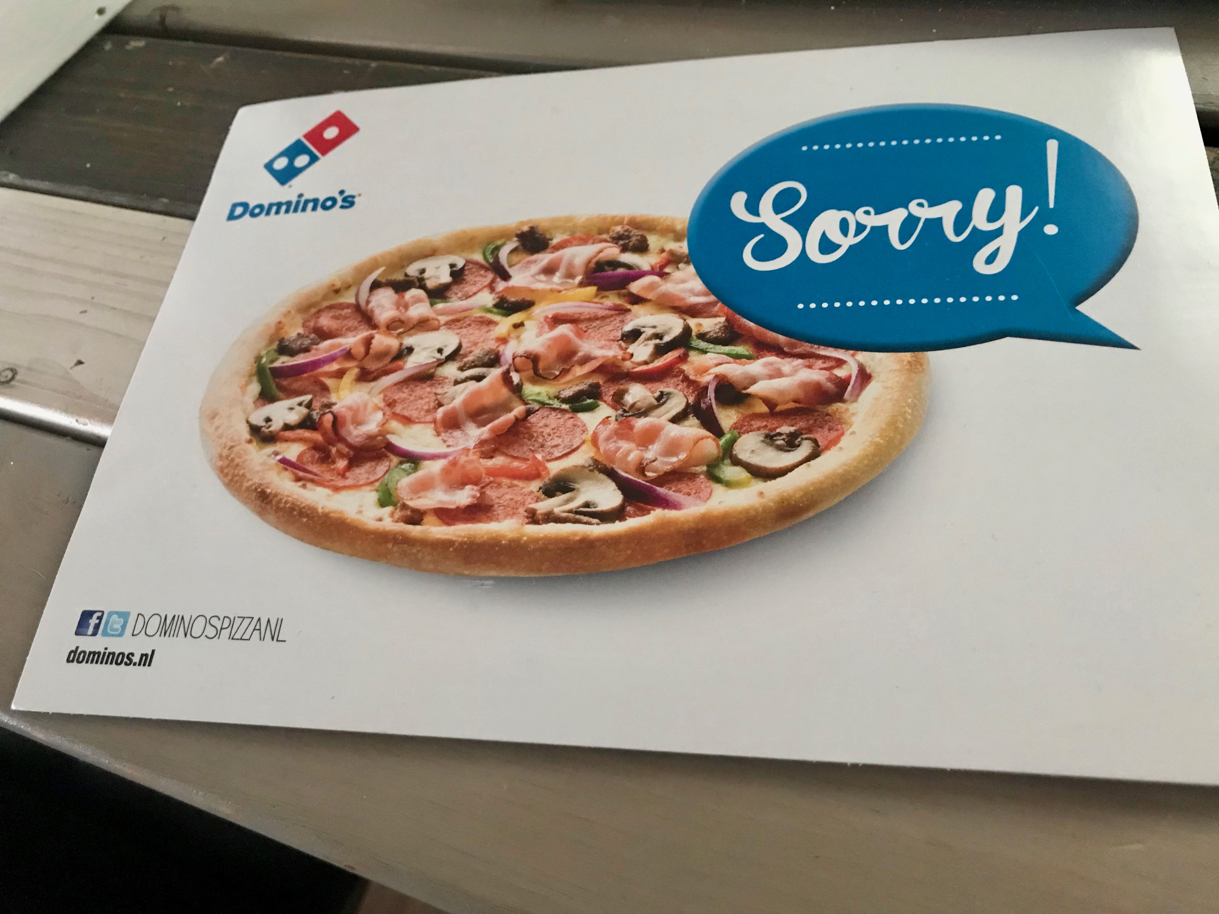 Online pizza van Domino’s JeroenVindt.nl